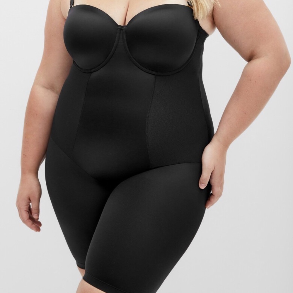 NWT, City Chic Smooth & Chic Body Shaper, Black, 38D